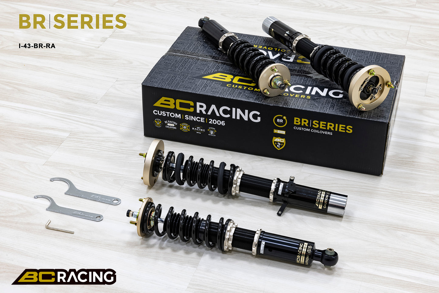Suspensión de Muelles BC Racing BR para BMW Serie 3 E21 (Strut 51mm) - Imagen 3