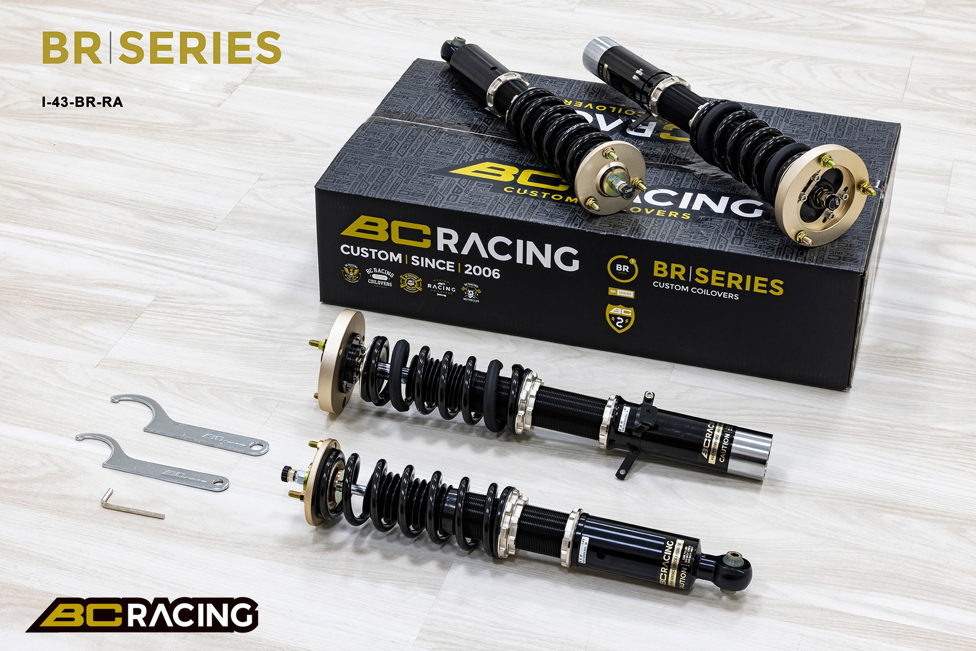 Suspensión de Muelles BC Racing BR para BMW Serie 3 E21 (Strut 51mm) - Imagen 3