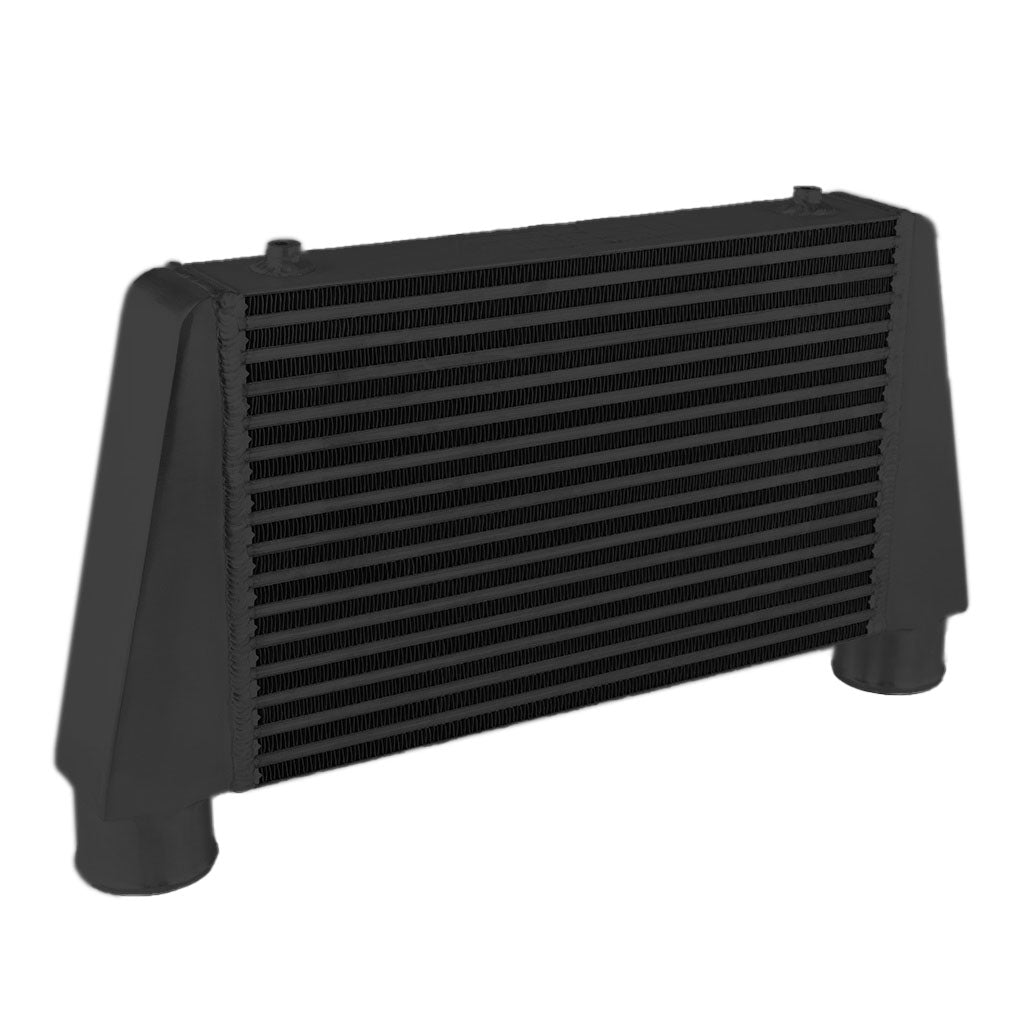 Intercooler 450x280x76mm FMIC.EU Entrada/Salida Superior Negro - Imagen 3