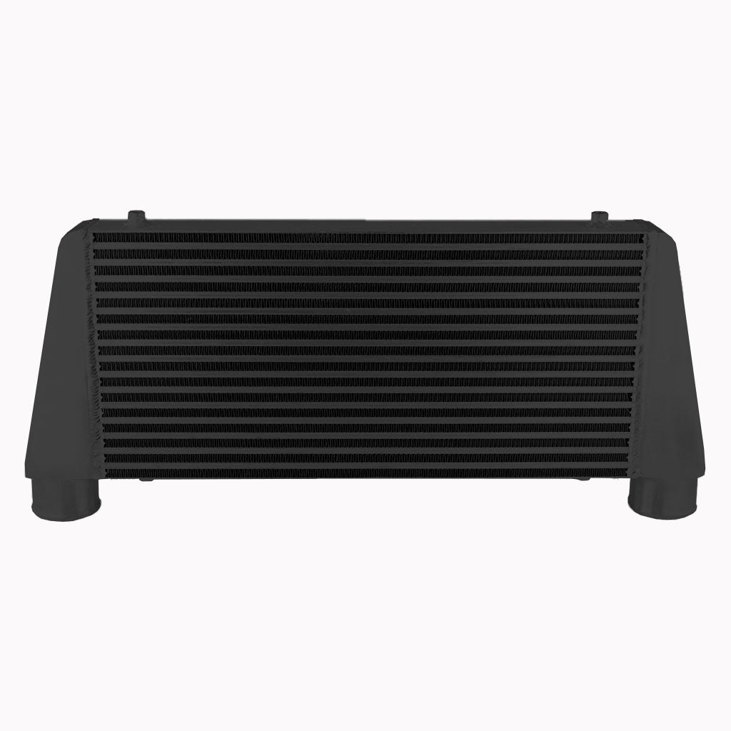 Intercooler 600x280x76mm FMIC.EU Entrada/Salida Superior Negro - Imagen 5