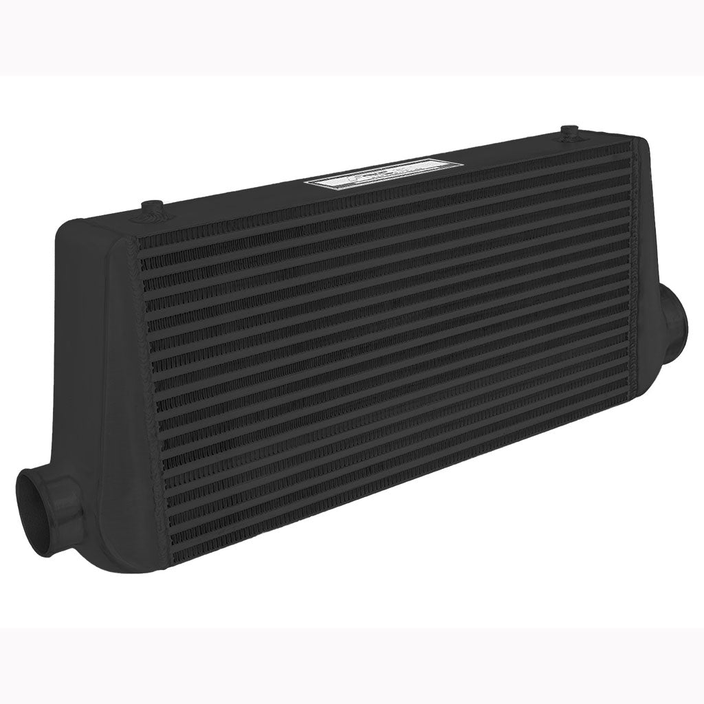 Intercooler 600x300x100mm, Salida 100mm, Negro FMIC.EU
