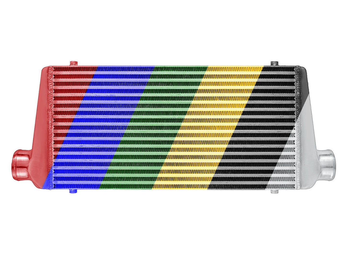 Intercooler 600x300x76mm Color FMIC.EU - Imagen 2