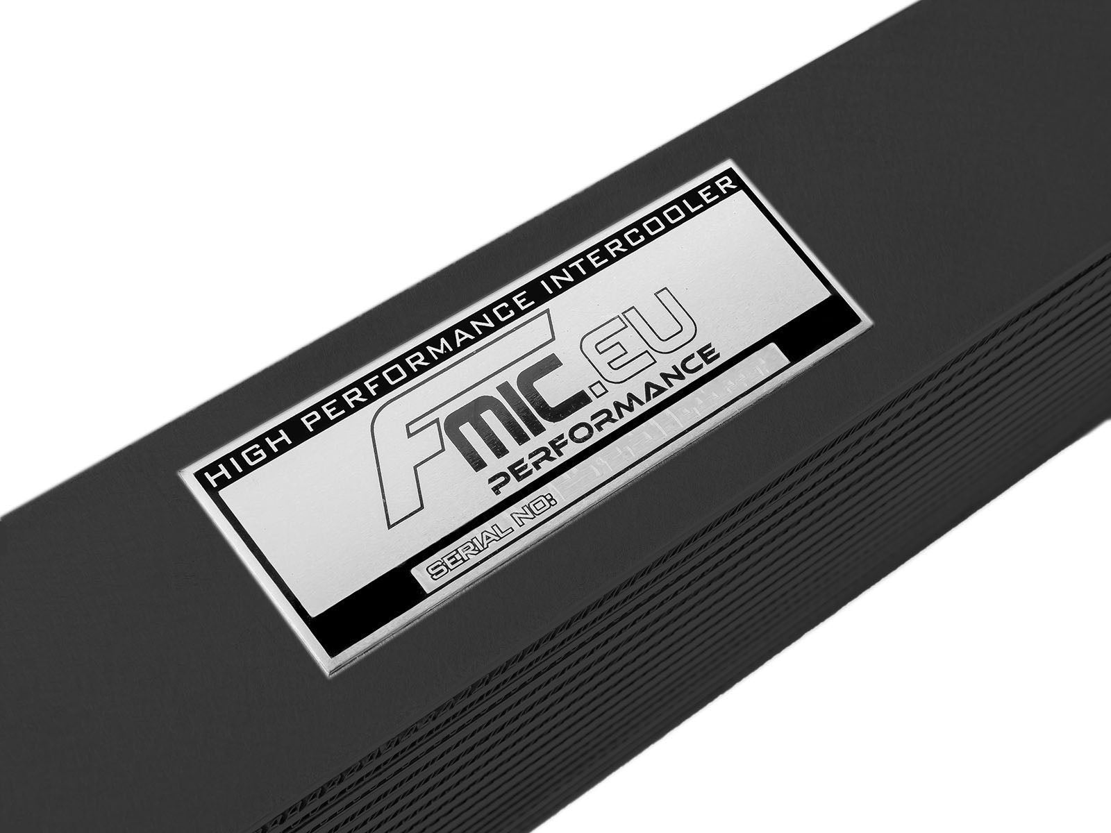 Intercooler 600x300x76mm Lateral Negro FMIC.EU - Imagen 2
