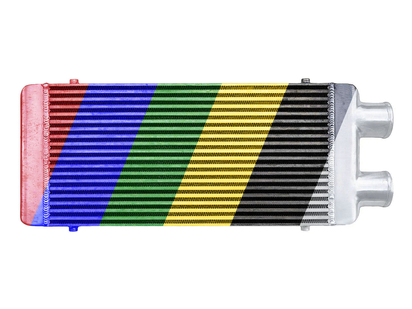 Intercooler 600x300x76mm Lateral FMIC.EU - Imagen 4