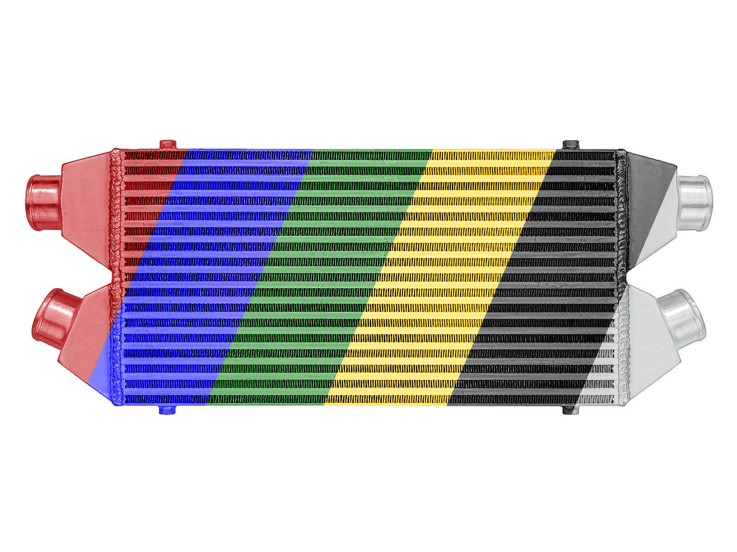 Intercooler 560x290x76mm BITURBO Colour FMIC.EU - Imagen 5