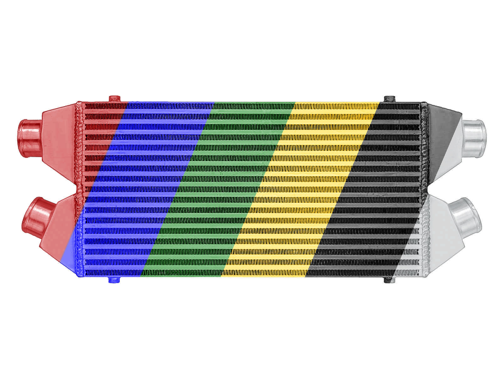 Intercooler 560x290x76mm BITURBO Colour FMIC.EU - Imagen 5