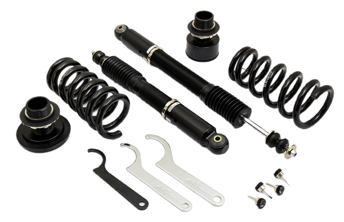 Suspensión de Muelles Helicoidales BC Racing J-22-BR-RN para Mercedes Benz E55-AMG Wagon W210 1996-2003