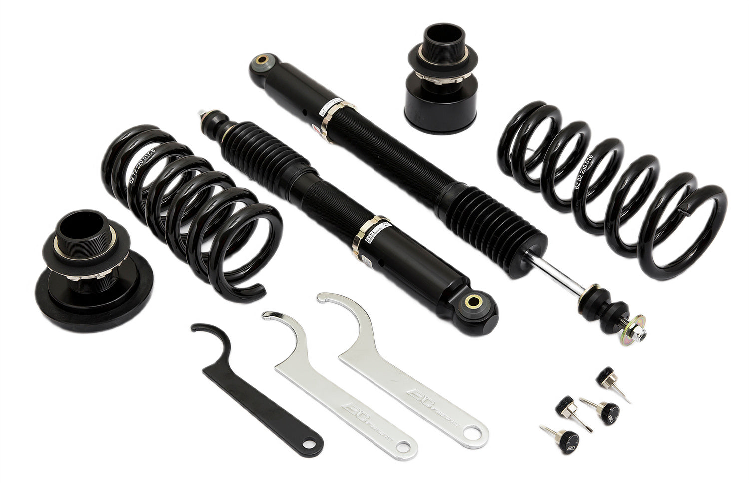 Suspensión de Muelles Helicoidales BC Racing J-22-BR-RN para Mercedes Benz E55-AMG Wagon W210 1996-2003