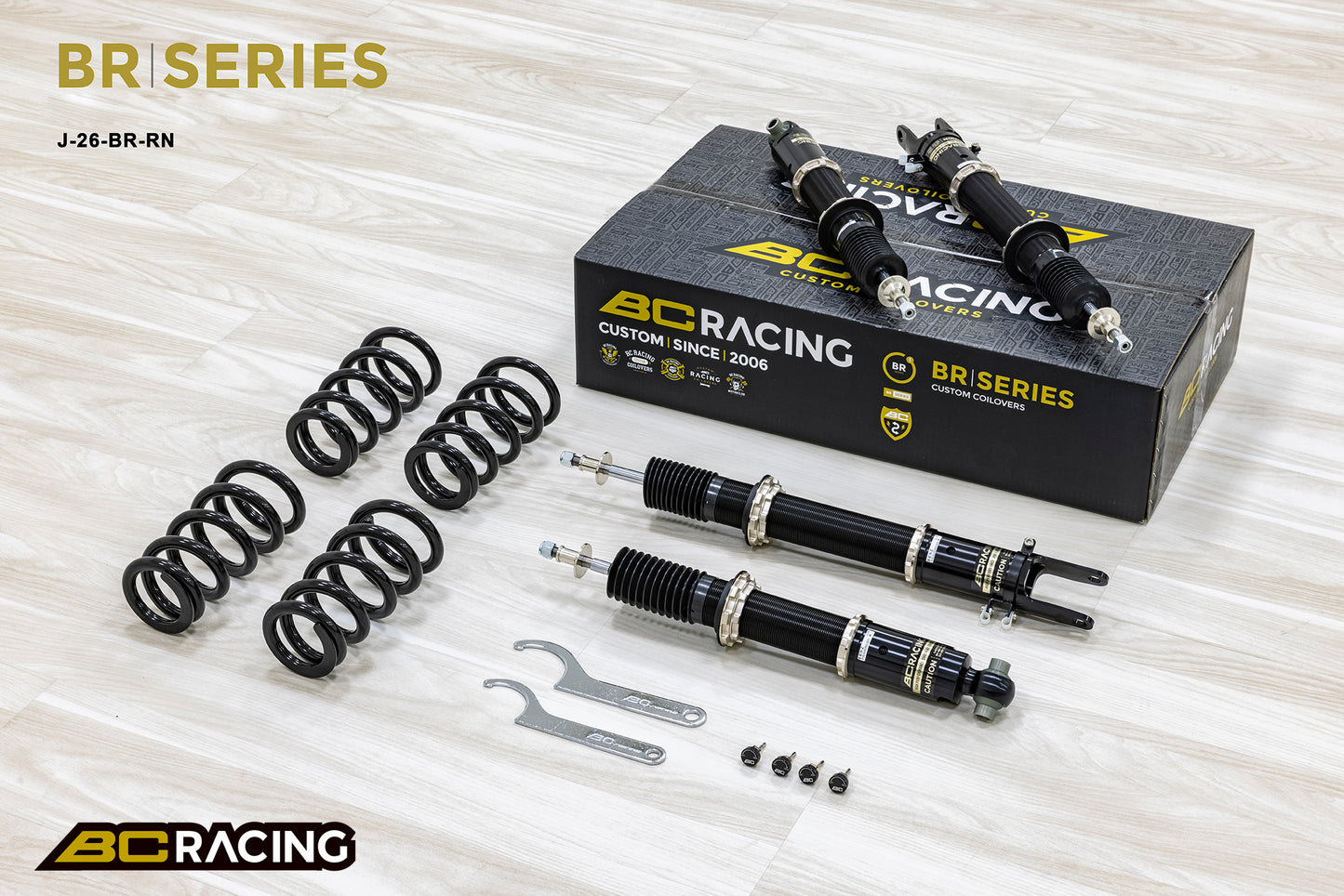 Suspensión de Muelles Helicoidales BC Racing J-26-BR-RN para Mercedes Benz SL-Class RWD R231 2013+