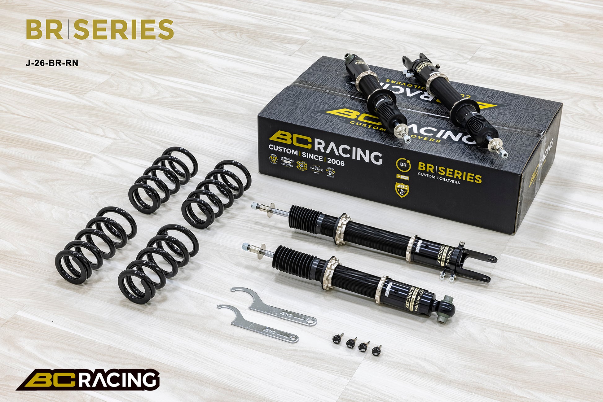 Suspensión de Muelles Helicoidales BC Racing J-26-BR-RN para Mercedes Benz SL-Class RWD R231 2013+