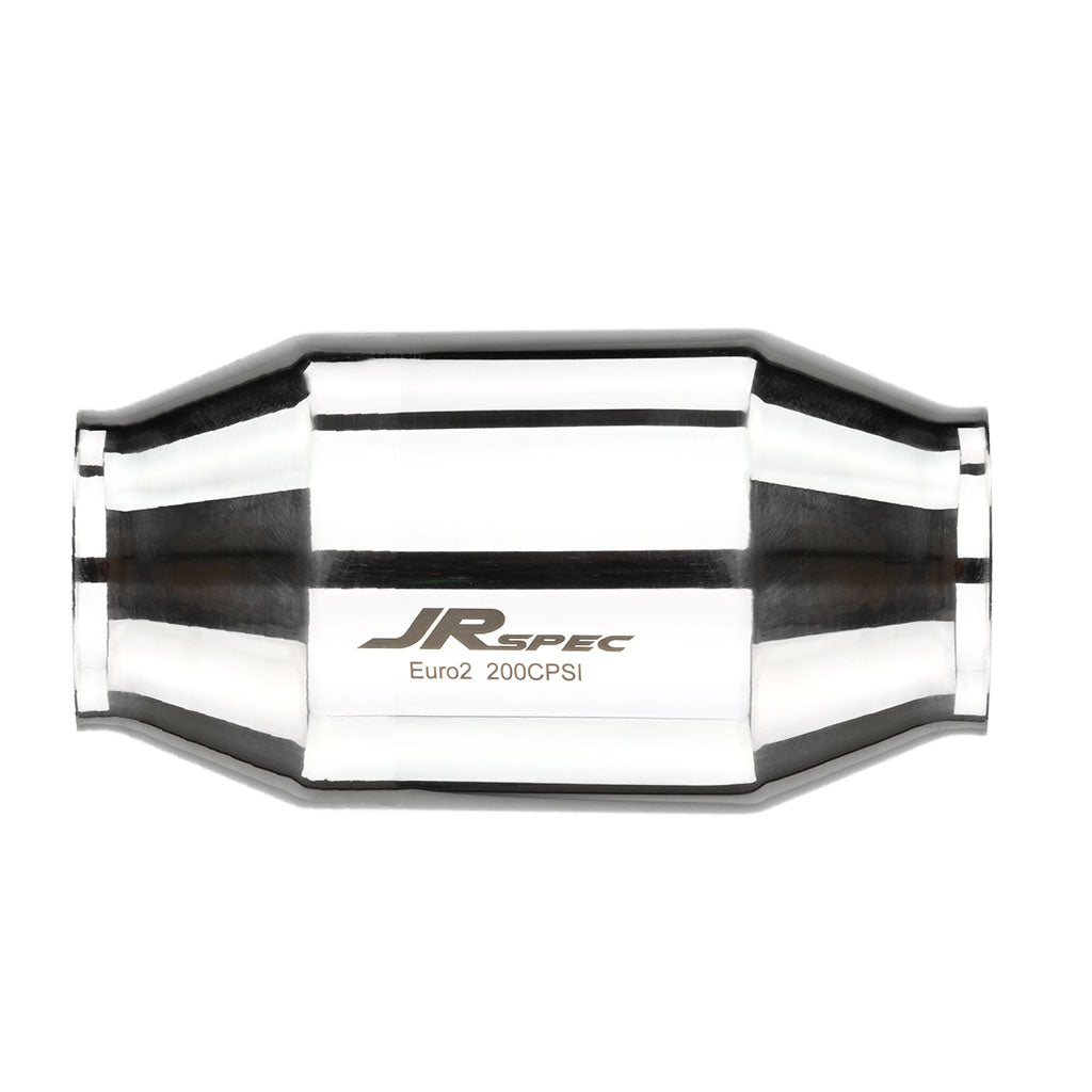 Catalizador Universal JRspec Euro 2 Para Motores 0.6-2.4L, 57mm (102mm) Entrada/Salida