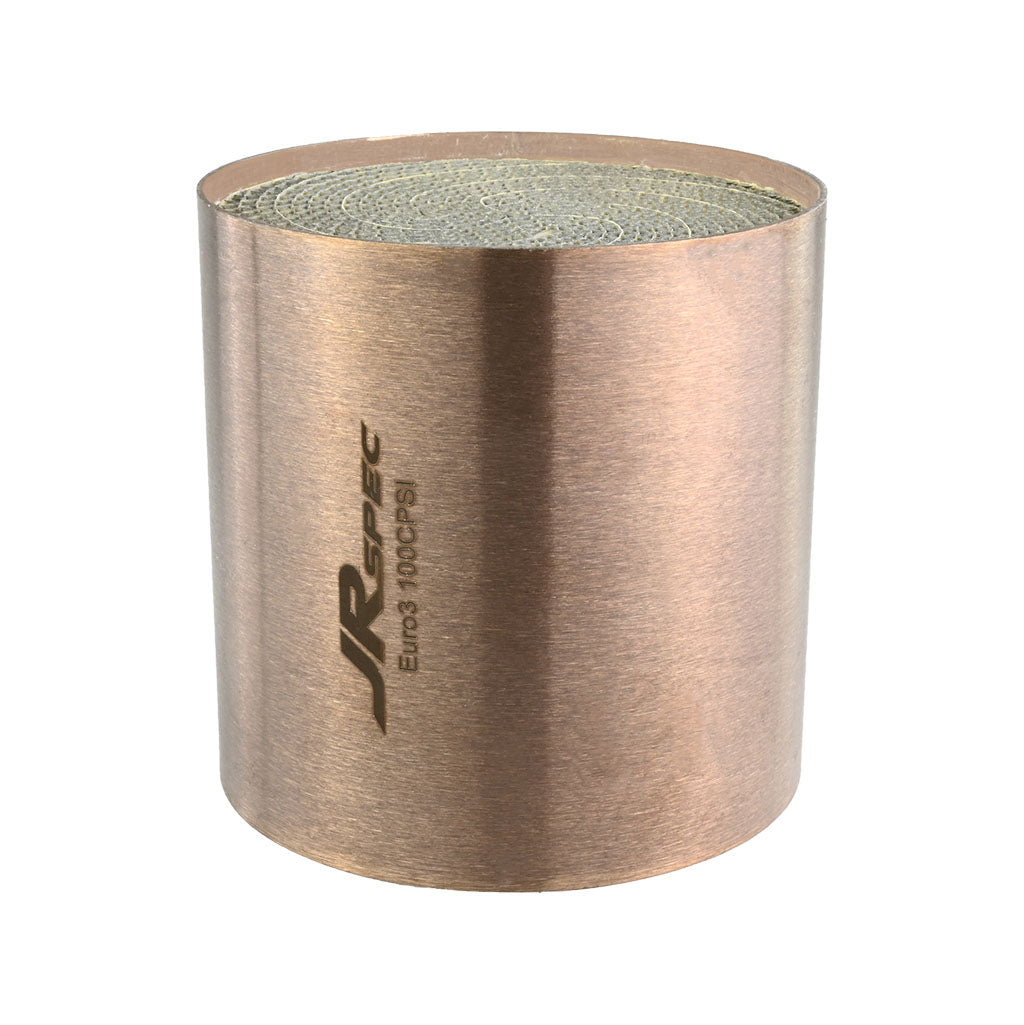 Núcleo Catalizador Deportivo JRSpec 100mm Euro 3 cpsi 100 Ø100mm