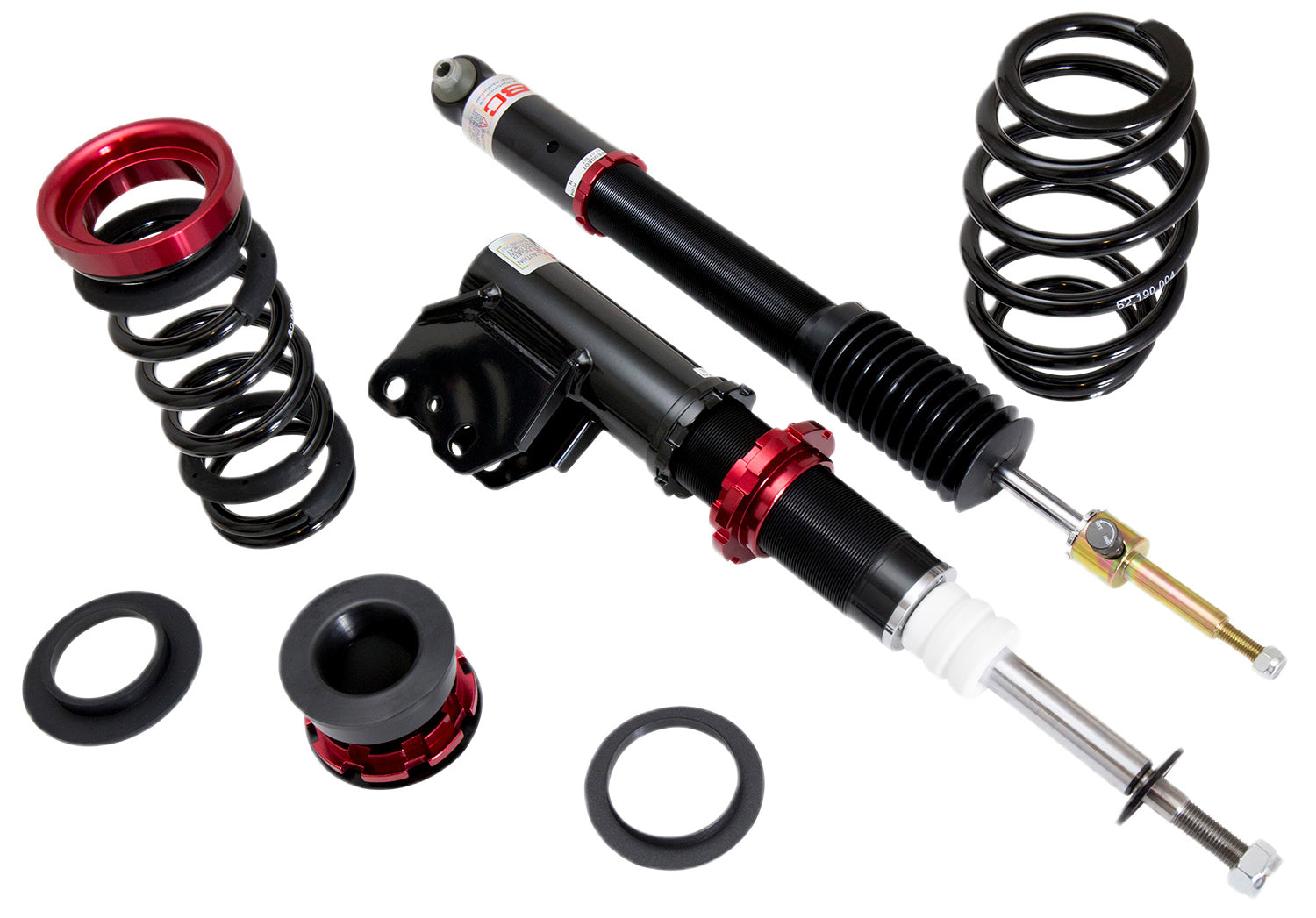 Suspensión de Muelles Helicoidales BC Racing K-04-V1-VN para Peugeot 307 2001-2008