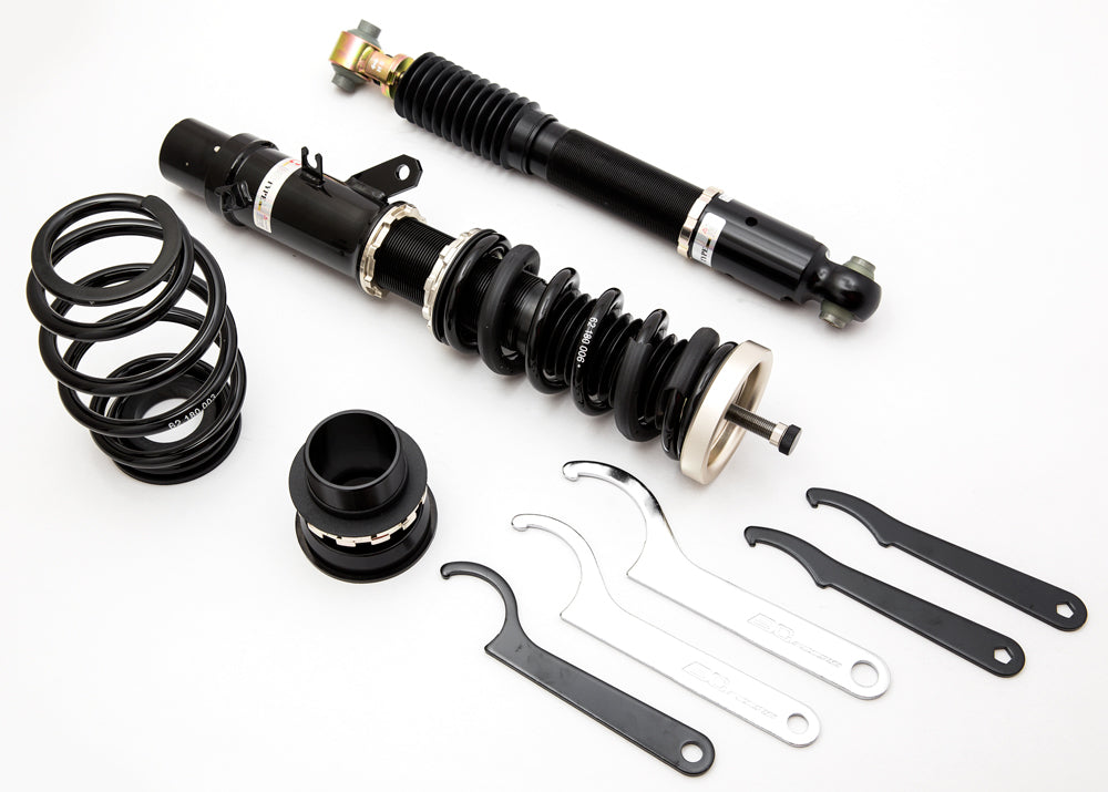 Suspensión de Muelles Helicoidales BC Racing K-08-BR-RN para Peugeot 207 2006-2012 (Euro) (Amortiguador 51mm)