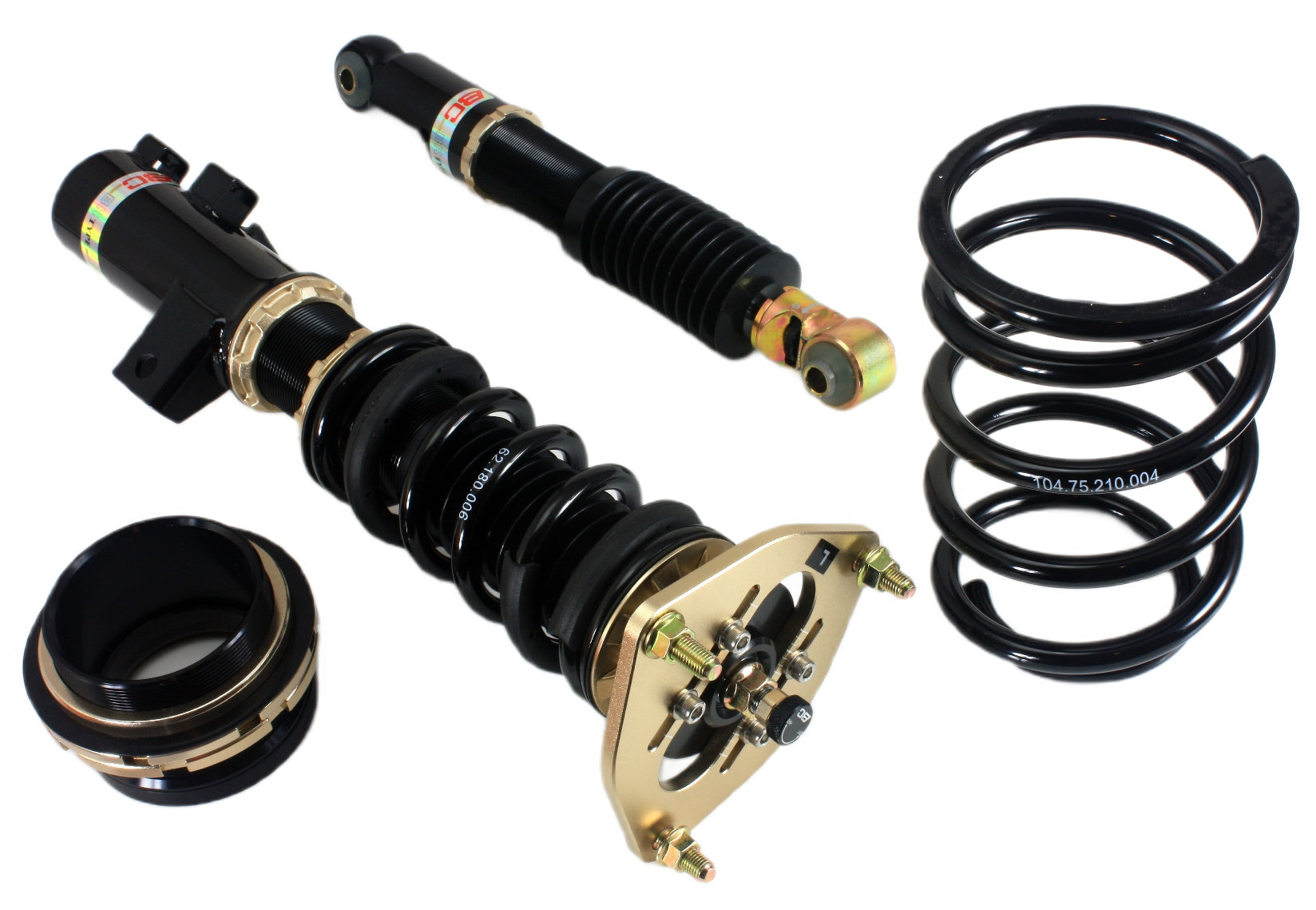 Suspensión de Muelles Helicoidales BC Racing para Hyundai Veloster FS 2012+ - Imagen 2