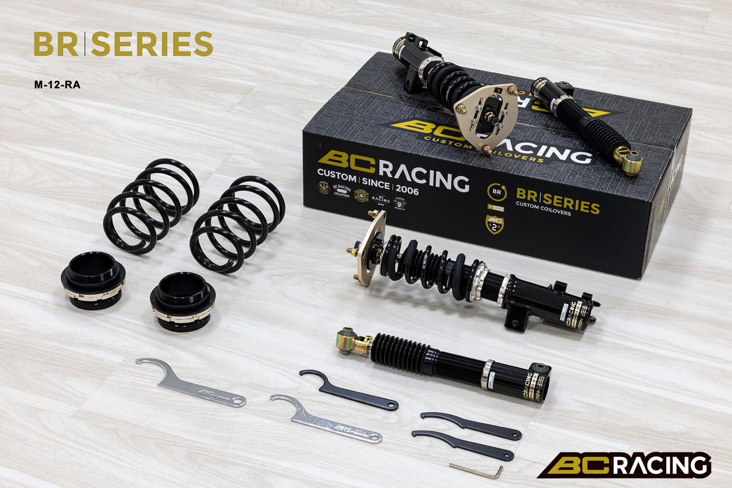 Suspensión de Muelles Helicoidales BC Racing para Hyundai Veloster FS 2012+