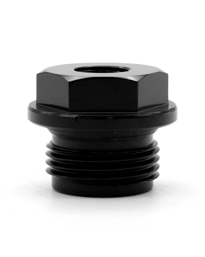 Adaptador Mishimoto Presión/Temp Aceite Negro BMW N55 S55 2008-2020 - Imagen 2