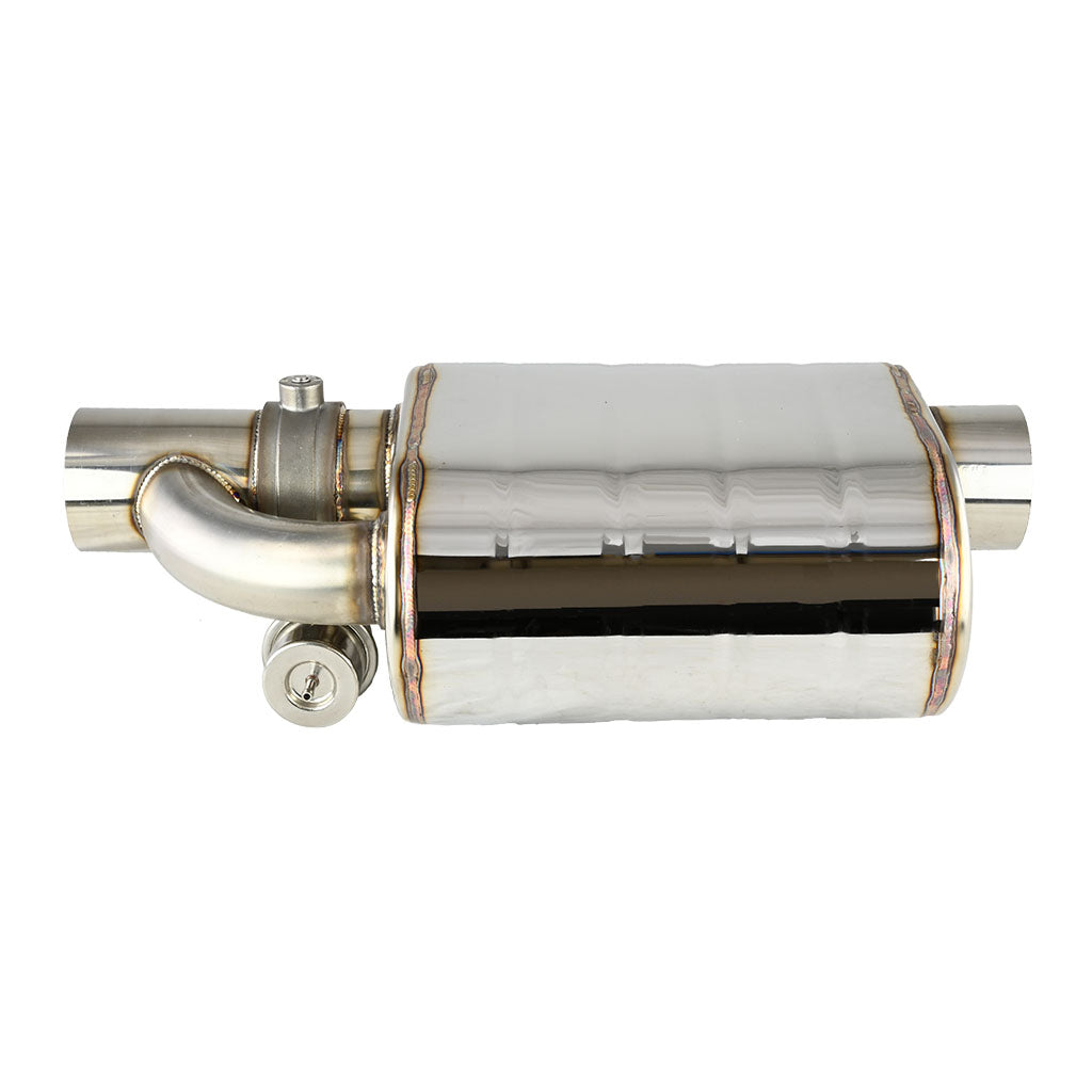 Silenciador Activo JRspec 76mm (3") Izq. con Bomba y Mando
