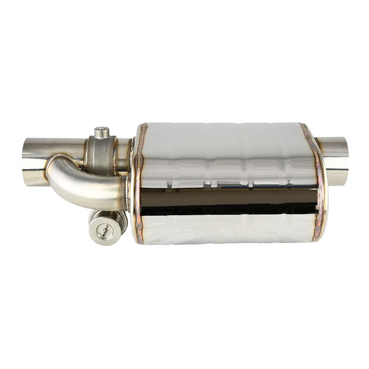Silenciador Activo JRspec 76mm (3") Izq. con Bomba y Mando