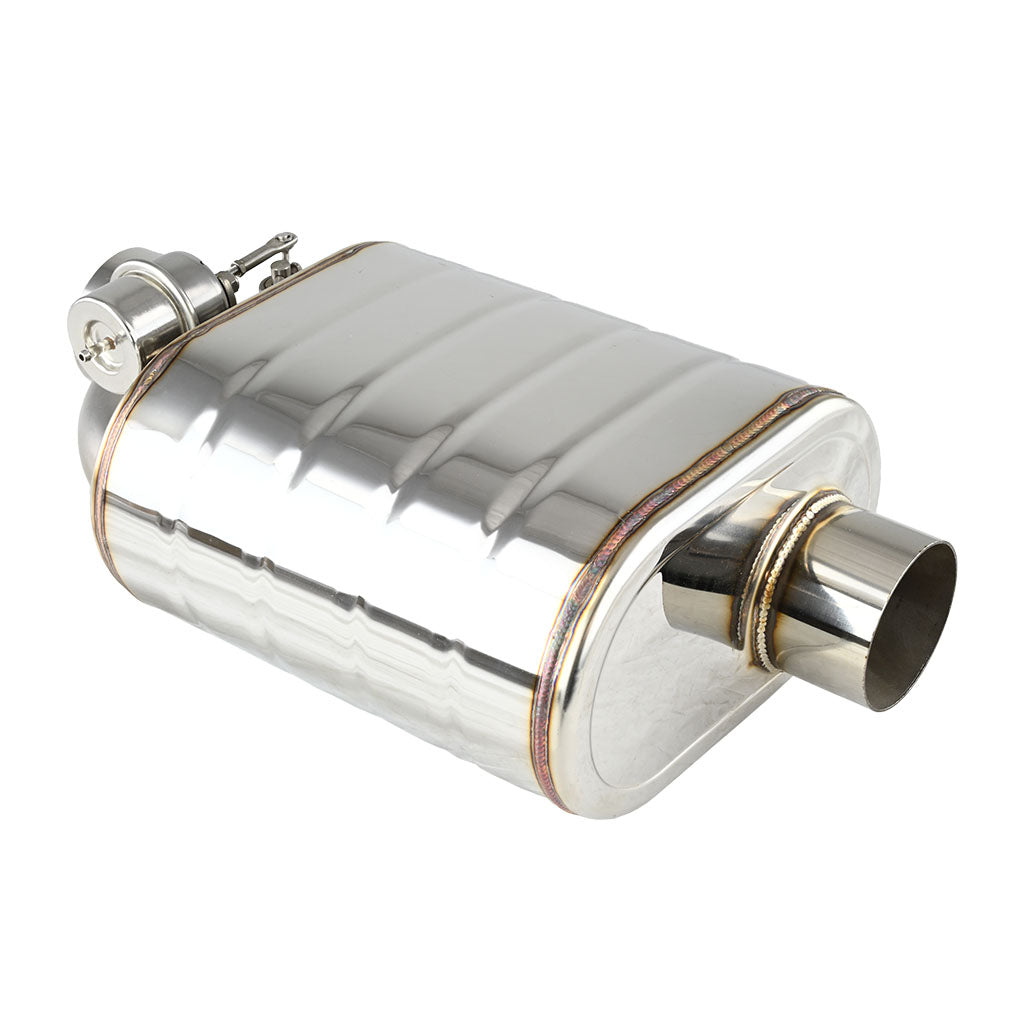 Silenciador Activo JRspec con Bomba de Vacío y Mando 63mm (2.5") Derecho - Imagen 2