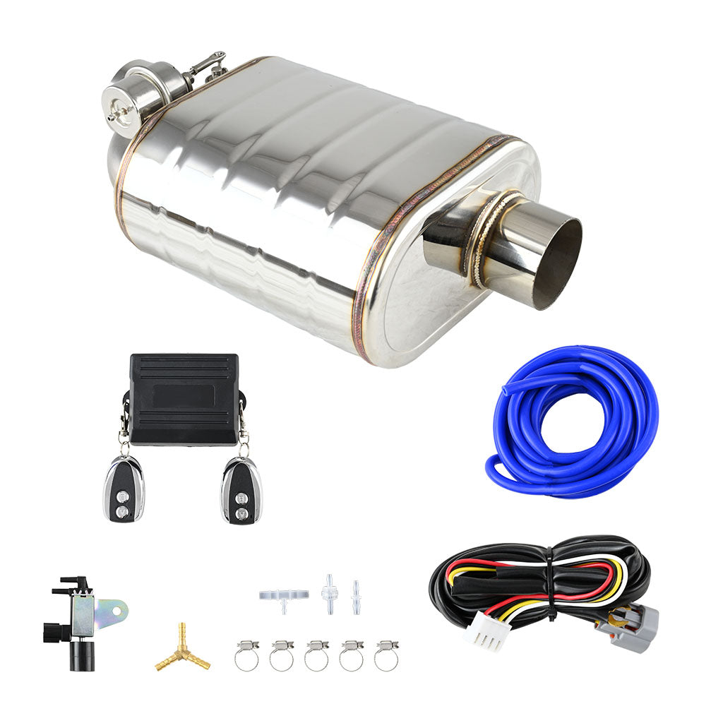 Silenciador de Escape Activo JRspec 76mm (3") con Control Remoto - Imagen 3