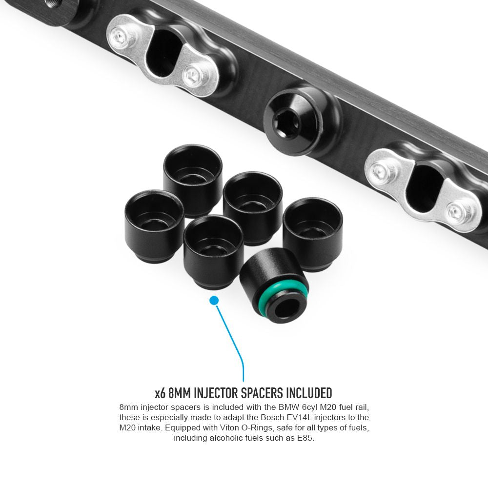 Rampa de Combustible Nuke Performance para BMW 6cil M20 - Imagen 6