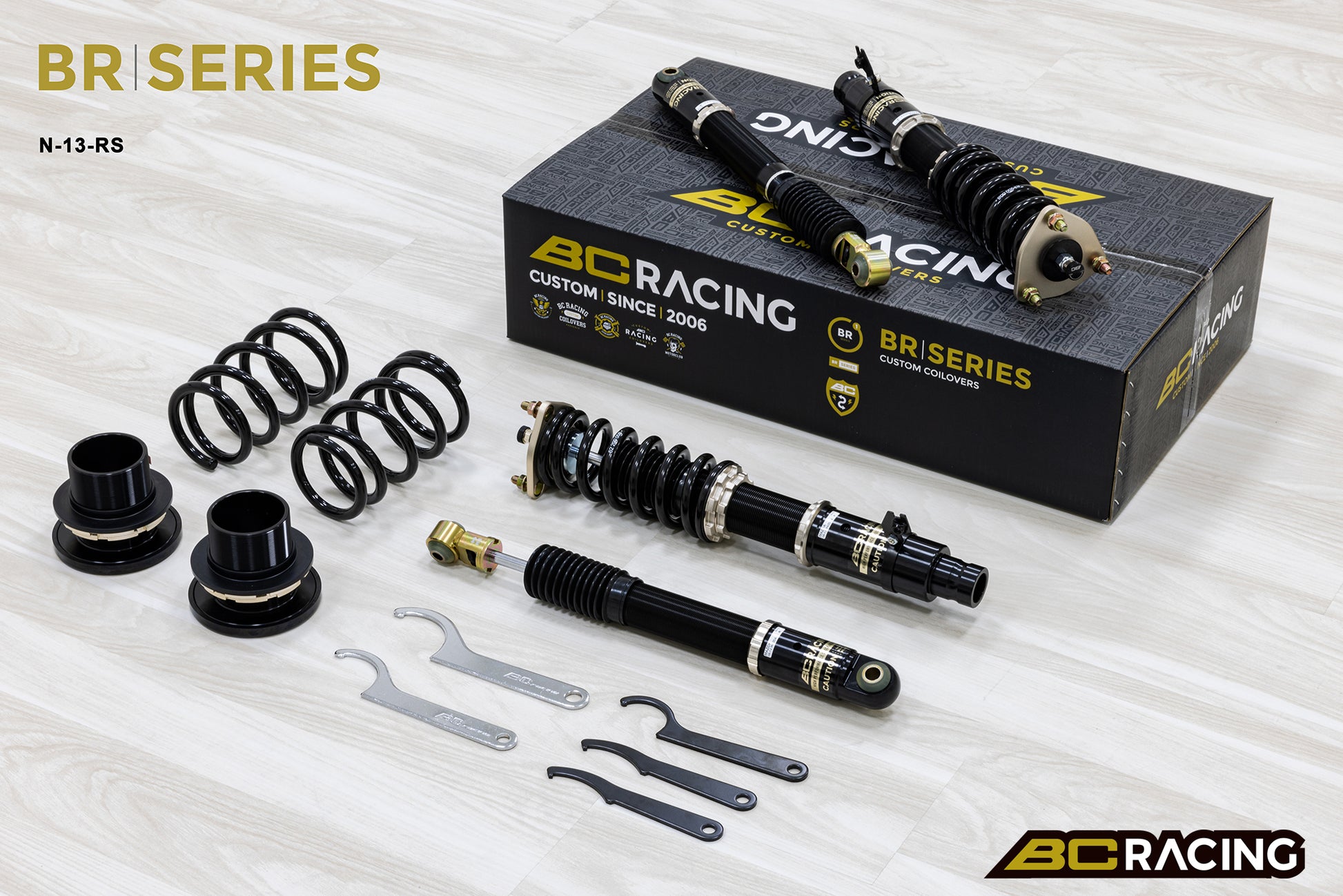Suspensión de Muelles Helicoidales BC Racing N-13-BR-RS para Mazda 6 GH5FS 2008-2012 - Imagen 3