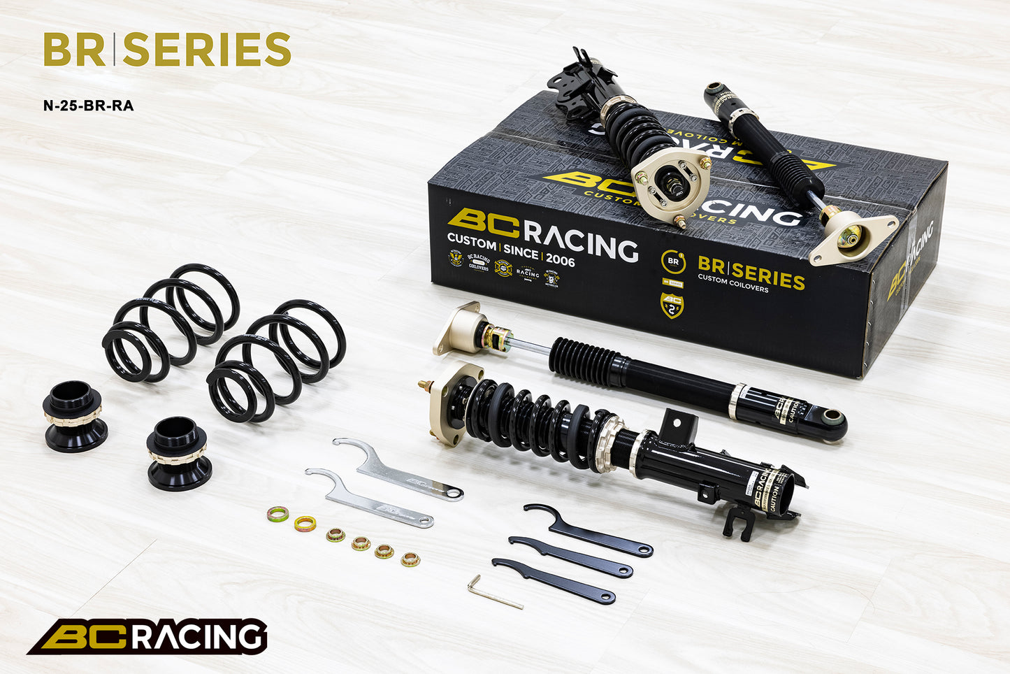 Suspensión de Muelles Helicoidales BC Racing N-25-BR-RA para Mazda 6 GJ2FP 2012+ - Imagen 2