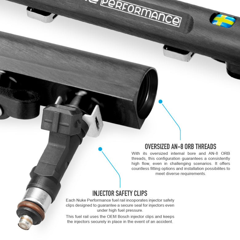 Rampa de Combustible Nuke Performance para BMW E46 M3 Z3 Z4 S54 - Imagen 7