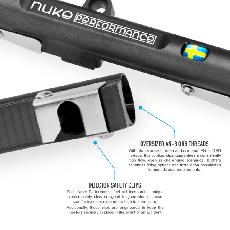 Nuke Performance Rampa de Inyección para GM 8 Cil LS1 LS2 LS3 LS6 L76 L99 - Imagen 4