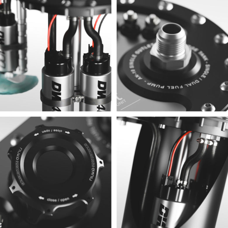 Nuke Performance AluCell Depósito Combustible 20L + CFC Perfil Bajo (Standard) - Imagen 5