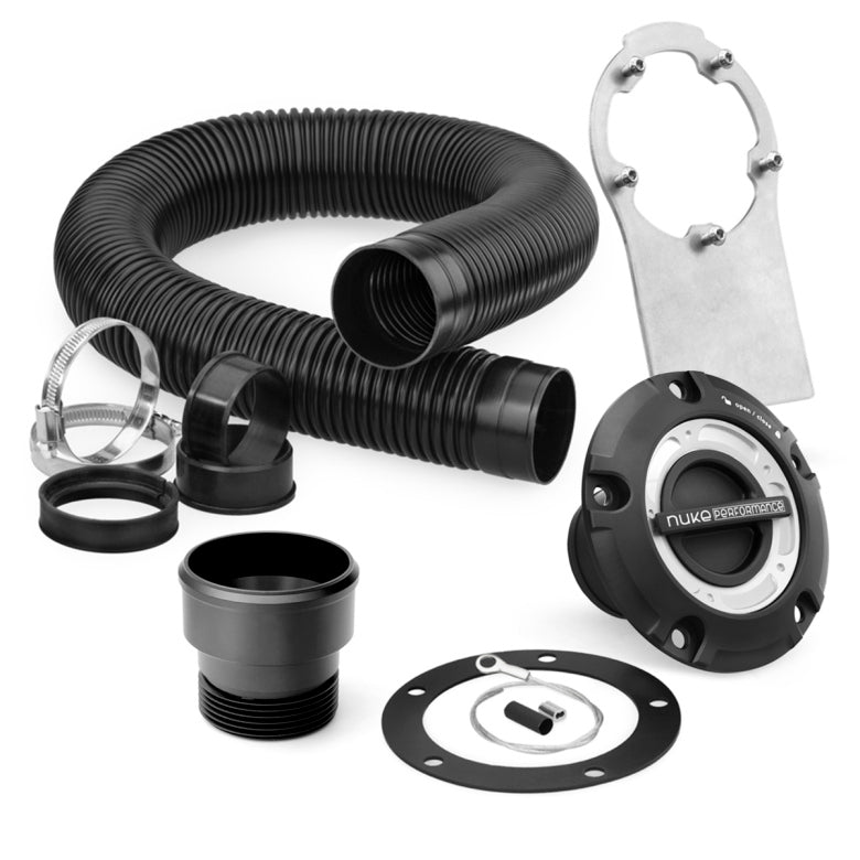 Nuke Performance: Tapa de Llenado, Manguera y Soporte Acero con Tornillos M6 - Imagen 5