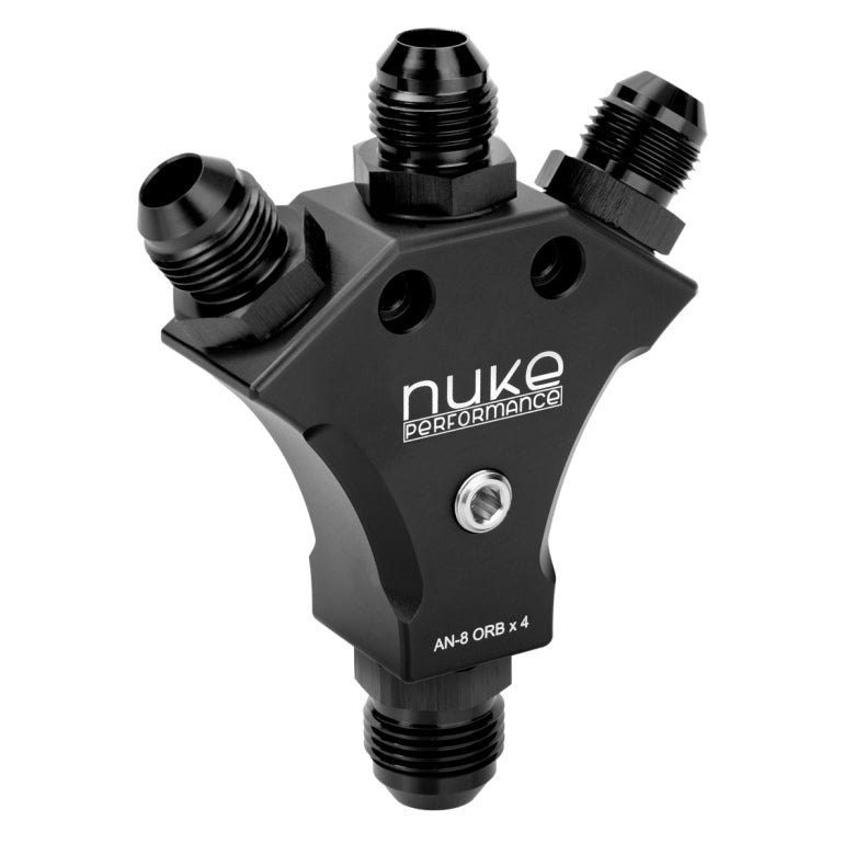 Racor Adaptador Nuke Performance X-Block AN-8 ORB (4x) - Imagen 4