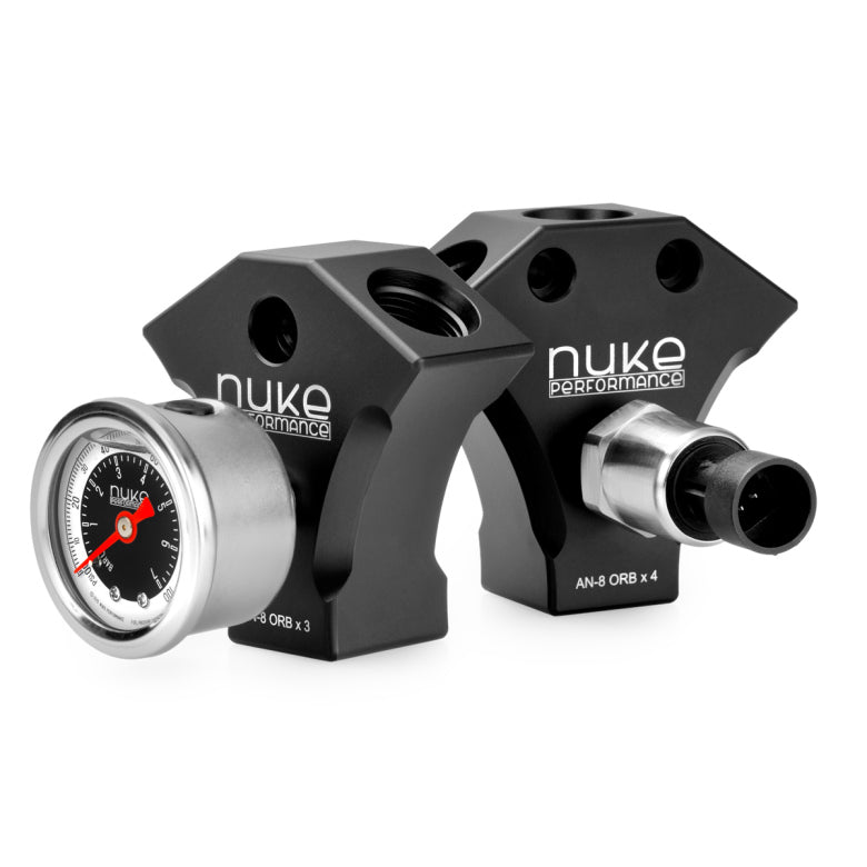Racor Adaptador Nuke Performance X-Block AN-8 ORB (4x) - Imagen 2