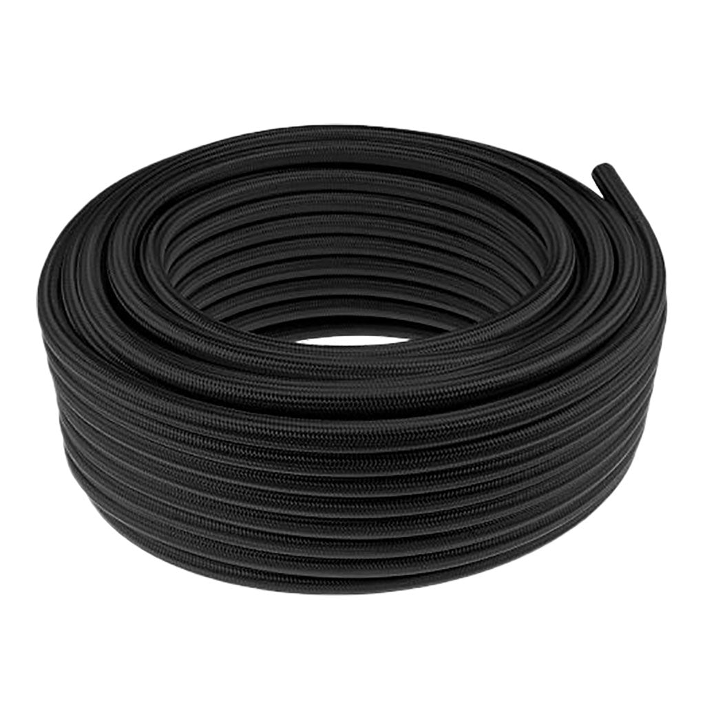 FMIC.EU Manguera de Vacío/Refrigerante 12 mm, Nailon Trenzado Negro - Imagen 3