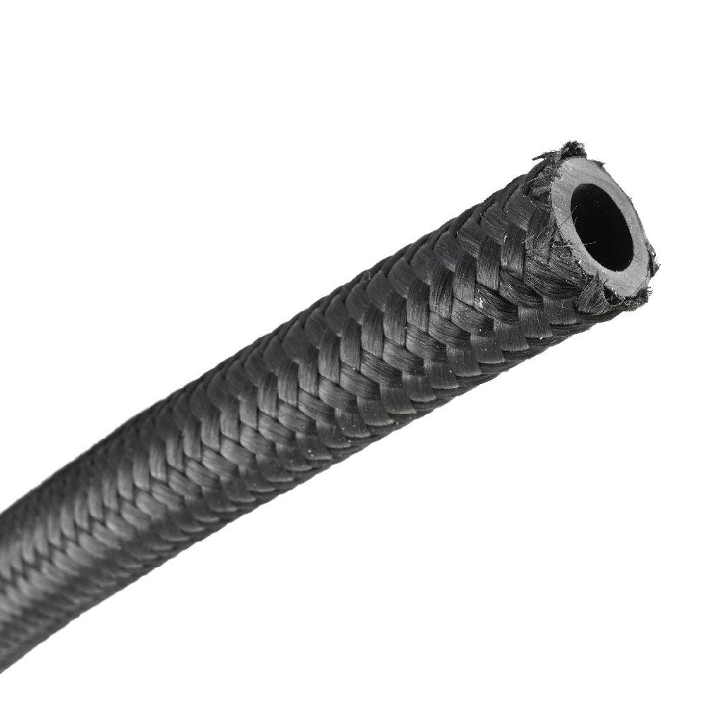 FMIC.EU Manguera de Vacío/Refrigerante 5 mm, Nailon Trenzado Negro - Imagen 2