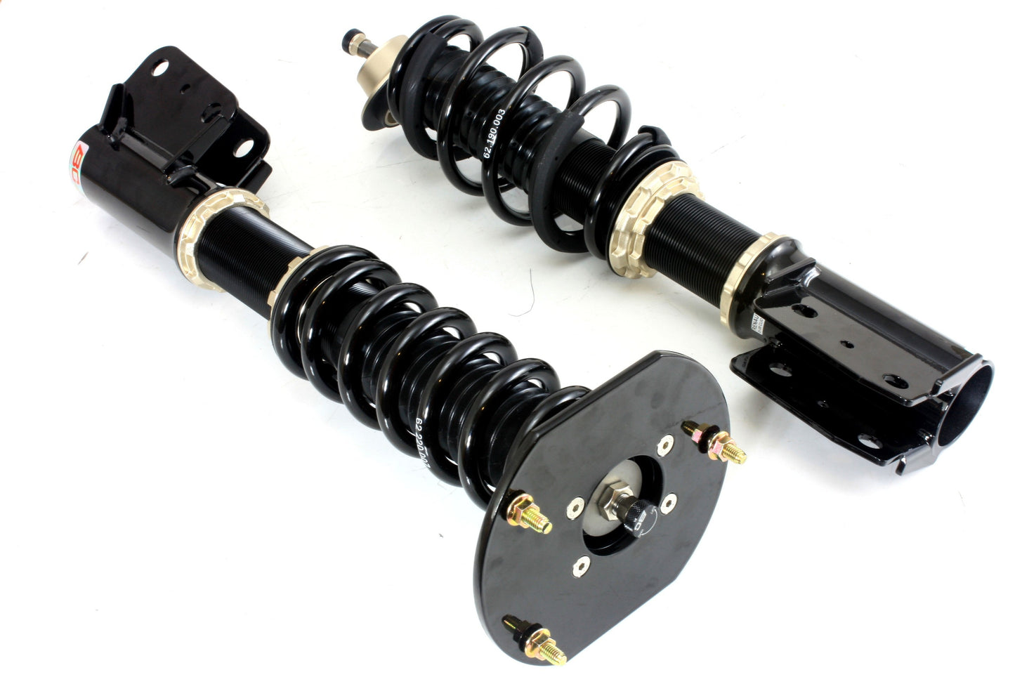 Suspensión de Muelles Helicoidales BC Racing O-05-BR-RN para Renault Clio V6 Phase 1 2003 - Imagen 2