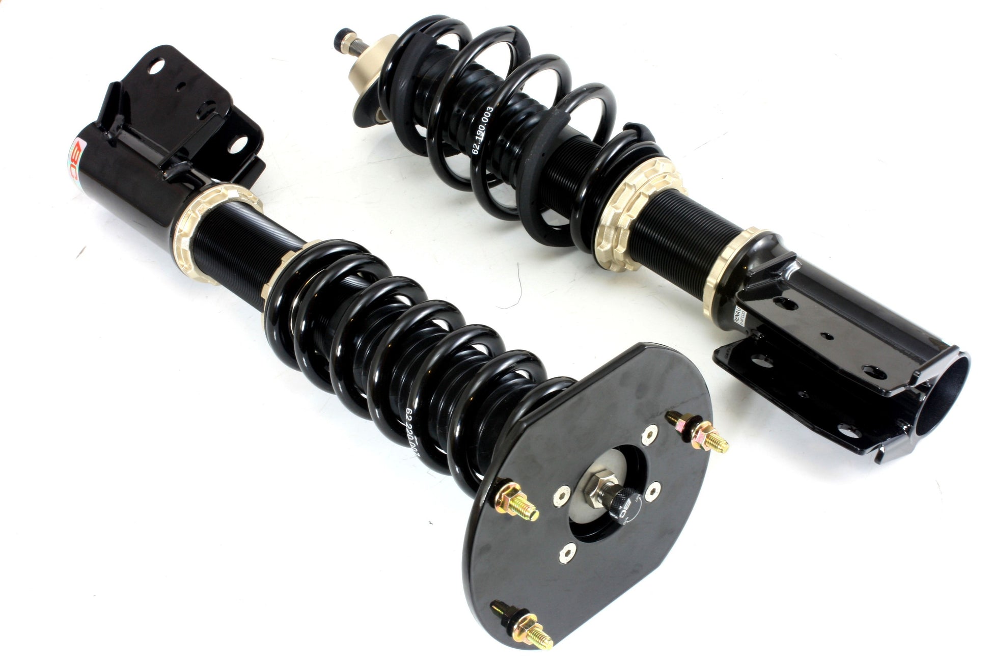 Suspensión de Muelles Helicoidales BC Racing O-05-BR-RN para Renault Clio V6 Phase 1 2003 - Imagen 2