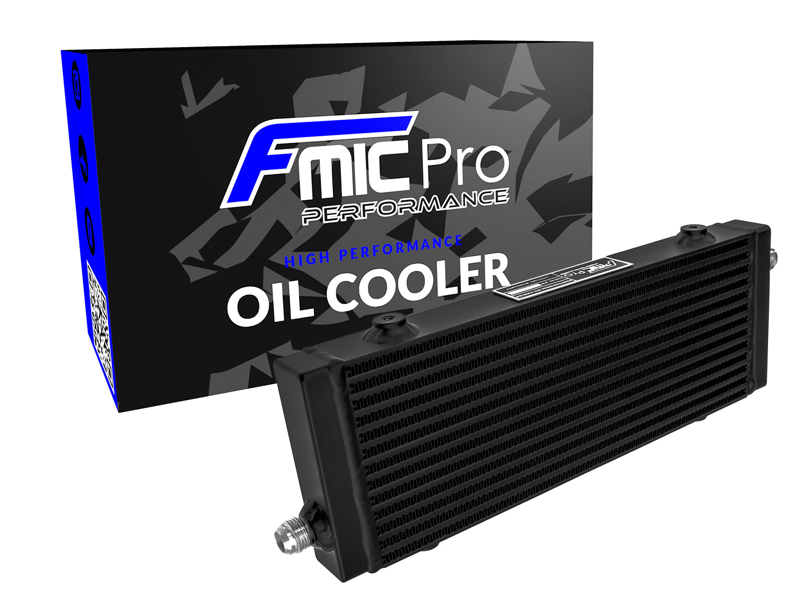 Radiador de Aceite FMIC.Pro 360x140x40 Entrada Asimétrica - Imagen 3