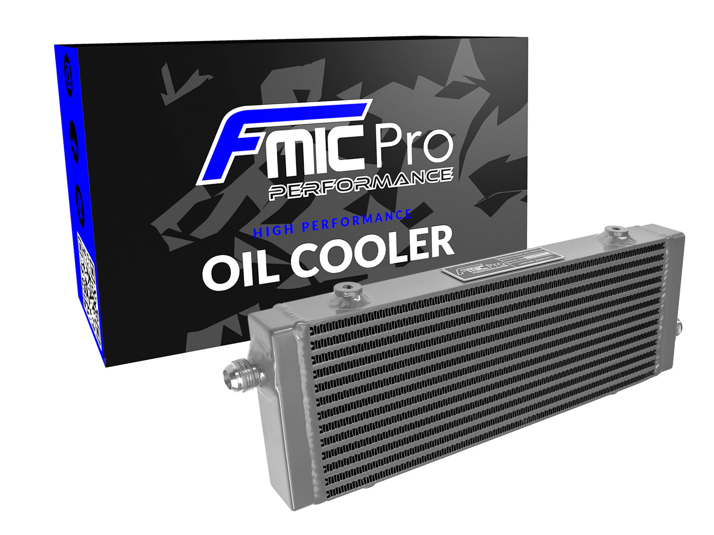 Radiador de Aceite FMIC.Pro 360x140x40 Entrada Asimétrica
