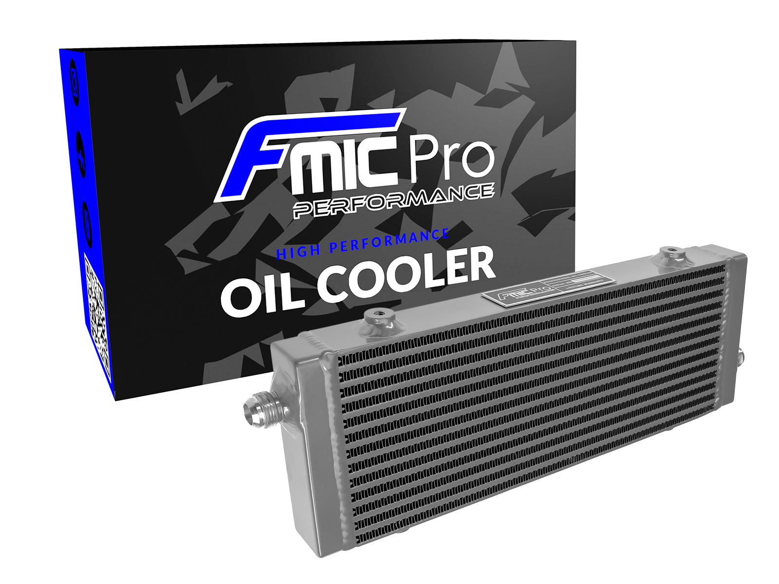 Radiador de Aceite FMIC.Pro 360x140x40 Entrada Asimétrica