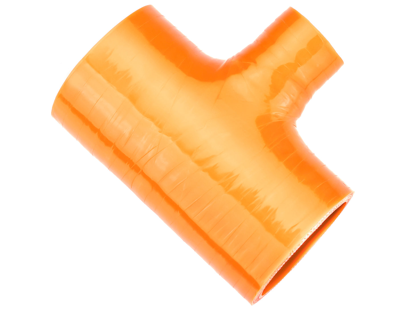 Tubo en T 76/32mm Naranja - Imagen 5
