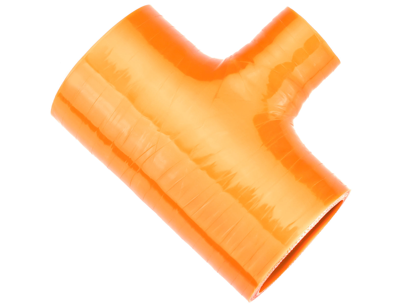 Manguito de Silicona en T 38/32mm Naranja