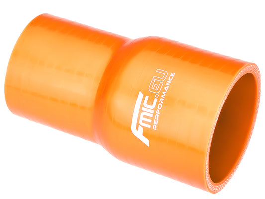 Reductor Recto de Silicona 70/89mm Naranja