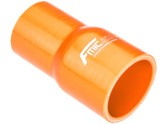 Reductor Recto de Silicona 35/57mm Naranja