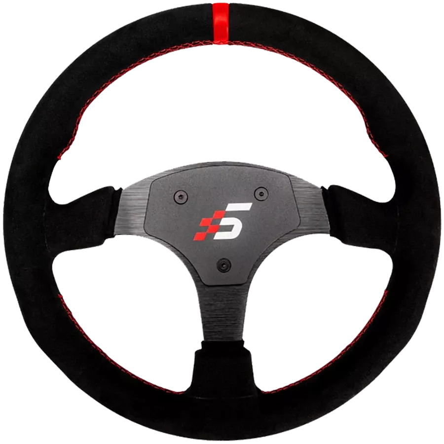 Volante Deportivo Redondo de Ante 330mm SIMAGIC Simracing - Imagen 2