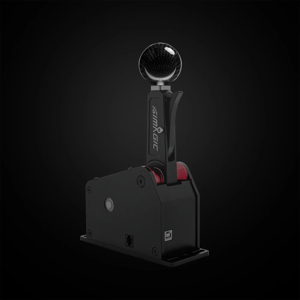 Pomo Redondo de Carbono para Palanca de Cambios SIMAGIC Simracing