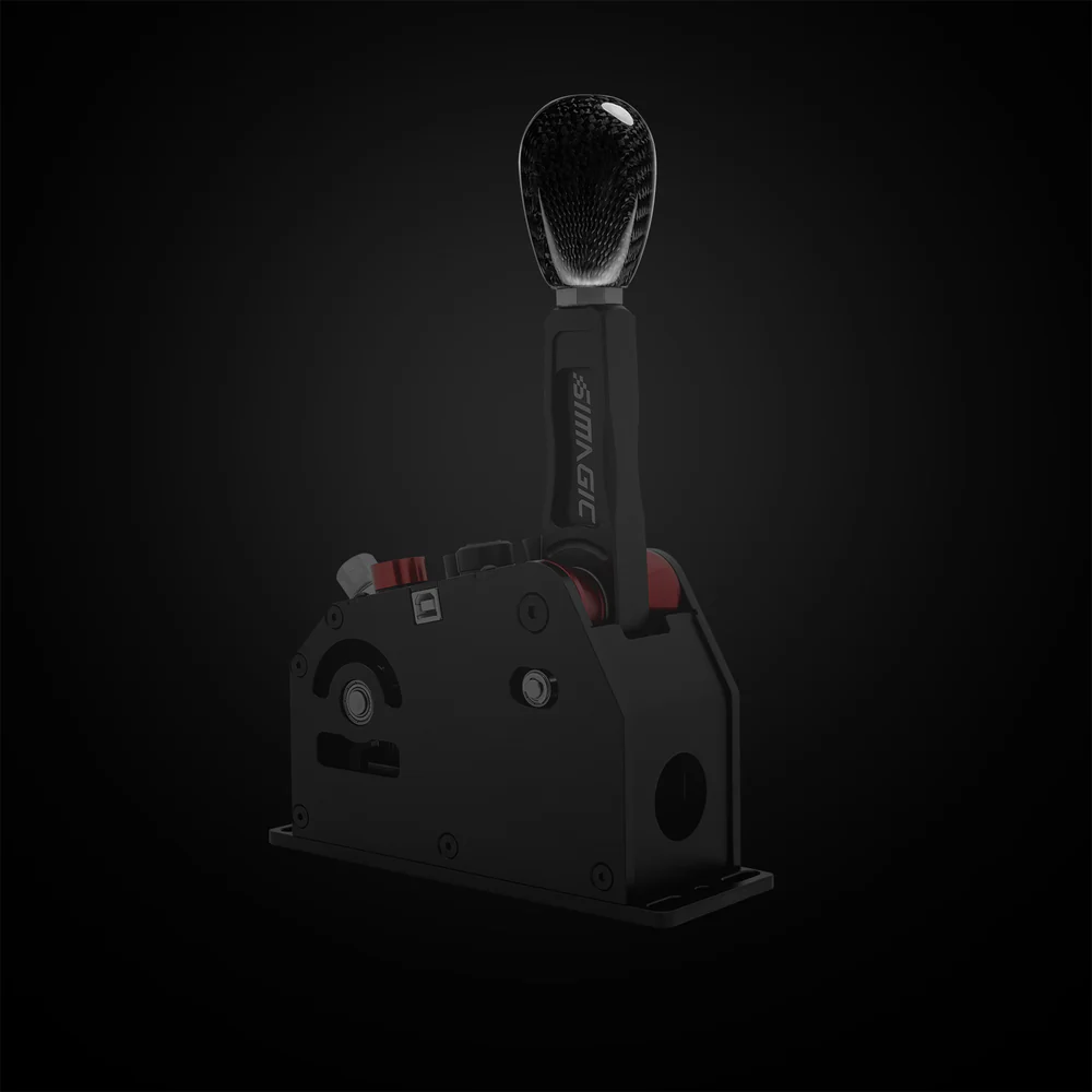 Pomo de Cambio Cónico de Carbono SIMAGIC Simulador Simracing