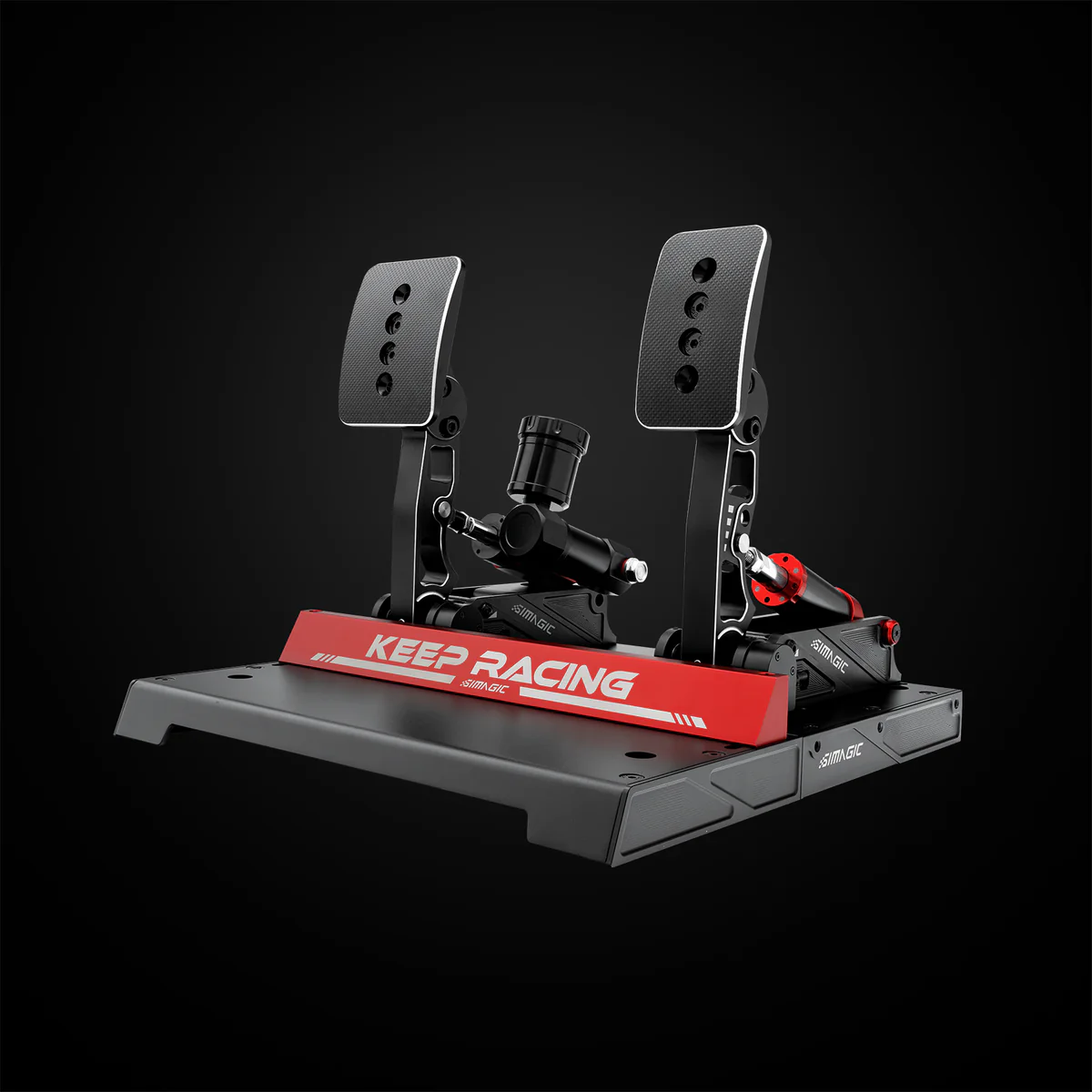 Pedales Hidráulicos Modulares Pedalbox P1000-FRS Estilo Fórmula SIMAGIC Simracing - Imagen 2