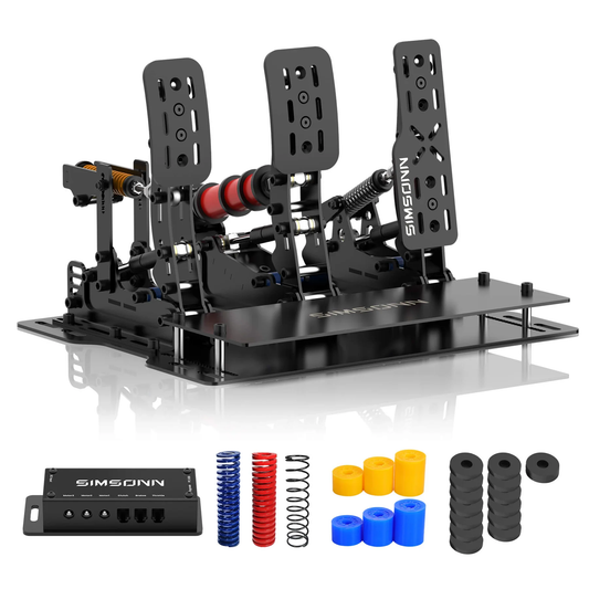 Pedalbox Pedal Plus X SIMSONN Simulador Simracing - Negro